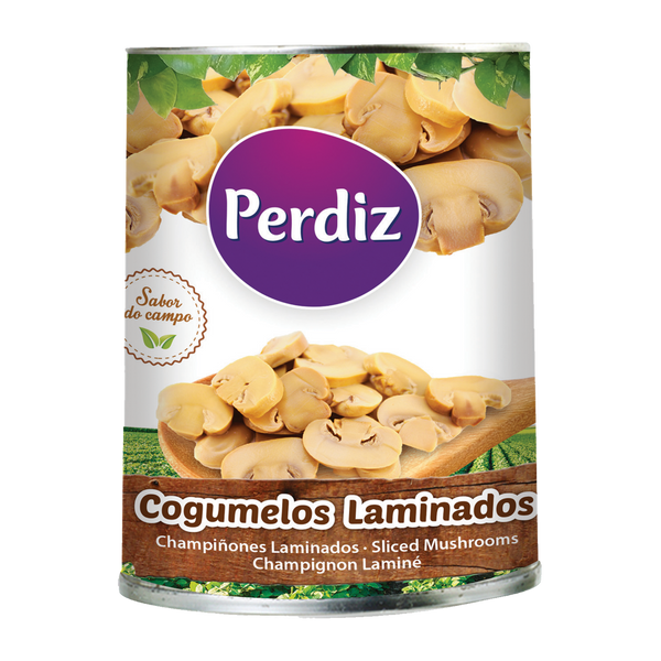 Perdiz Cogumelos Laminados Lata 780G (Cx12)