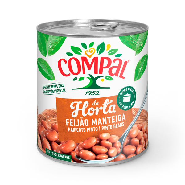 Compal Feijão Manteiga 850Grx6 Latas (Cx)