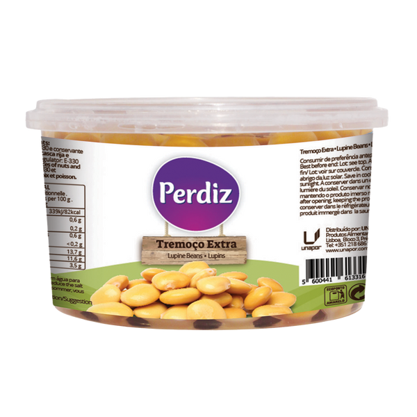 Perdiz Tremoços Extra 13/15 Frc 300Gr (Cx12)