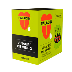 Paladin Vinagre Em Saquetas 220X5Ml