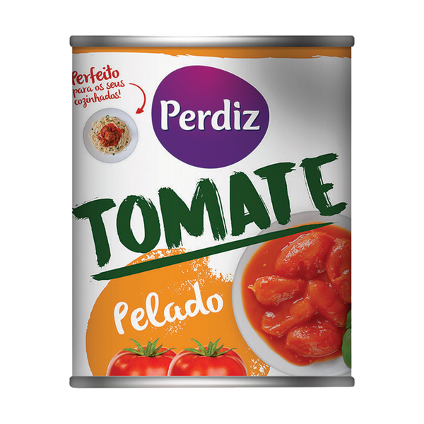 Perdiz Tomate Pelado Lata 390Grx24