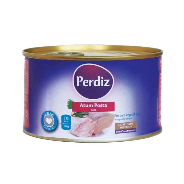 Perdiz Atum Posta Em Oleo Lata 385Gr