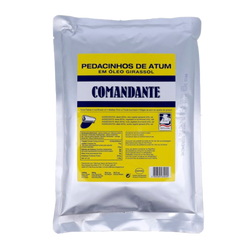 Comandante Atum Em Oleo Vegetal Pedaços Bolsa 1Kilo