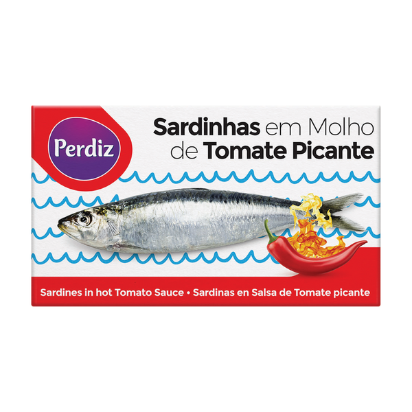 Perdiz Sardinha Em Molho De Tomate Picante 120 Grs