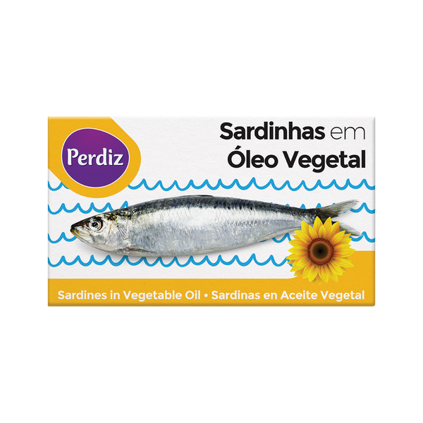 Perdiz Sardinha Em Oleo 120 Grs