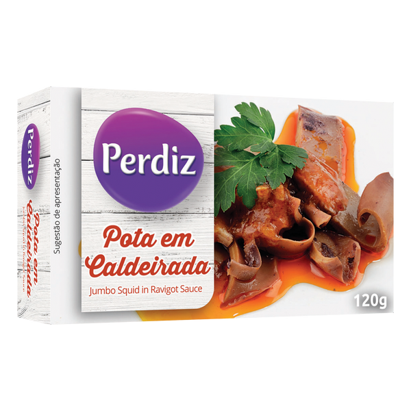 Perdiz Pota De Caldeirada Lata 120Grs  (Cx10)