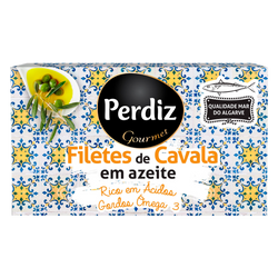 Perdiz Filete Cavala Premium Em Azeite 120 Grs (Pack 10)