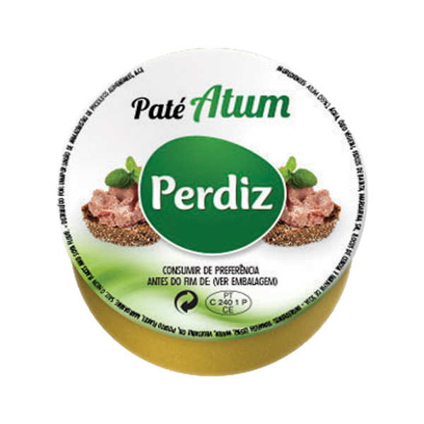 Perdiz Paté De Atum 22 Grs X 30 Und (Cx 10 Pack)