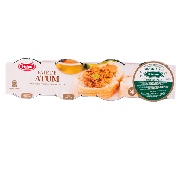 Pasta Atum Fides 22Gr Pack4 (Cx 24 Pack)