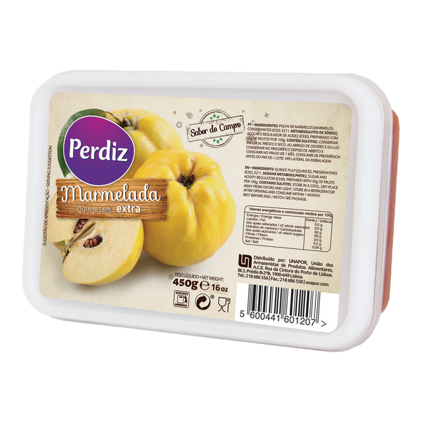 Perdiz Marmelada Extra 450Grs (Cx12)