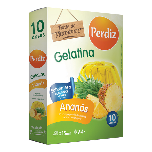 Perdiz Gelatina Ananas 2 Pct X 85 Grs (Cx13)