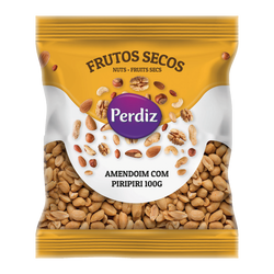 Perdiz  F.Secos Amendoim C/Piripiri  100Grs (Cx10)