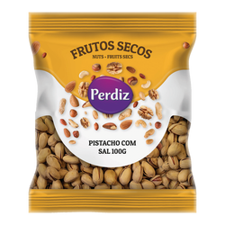 Perdiz F.Secos Pistacho C/Sal 100Grs (Cx10)