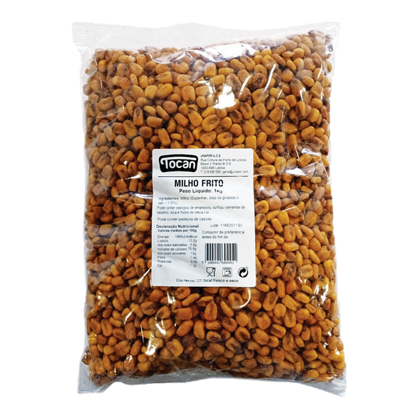 Tocan Milho Frito Saco 1 Kg (Cx6)