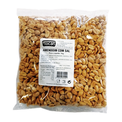 Tocan Amendoim C/Sal Saco 1Kg (Cx6)