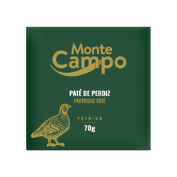 Pate De Perdiz Premium Montecampo 70Grs (Cx9)