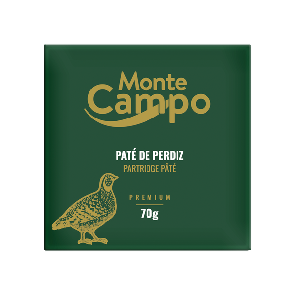 Pate De Perdiz Premium Montecampo 70Grs (Cx9)