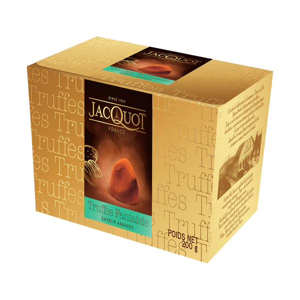 Jacquot Trufas Almendra 200 gr (Caja de 16)