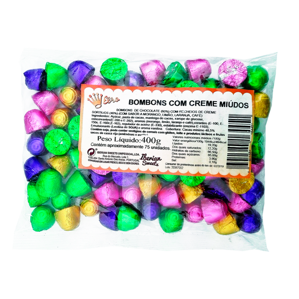 Ebro Caramelo Crema Surtido Niños Saq. 400Grs (Cx10)