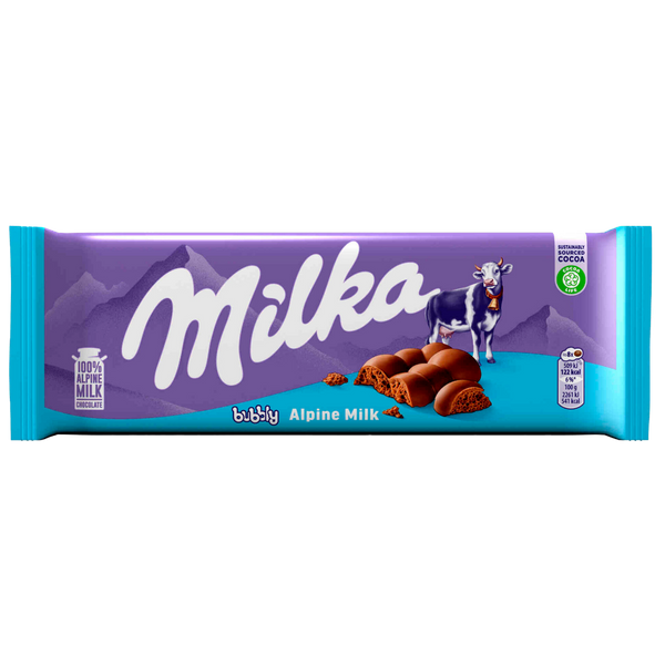 Milka Choc. Bubbly 90Grs (Cx14)