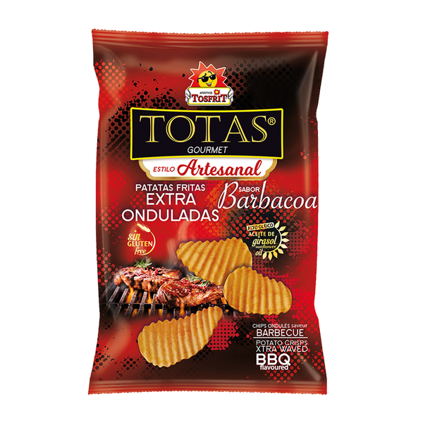 Batata Frita Extra Ondulada Tosfrit Barbacue 130Grs (Cx9)