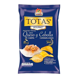 Batata Frita Lisa Tosfrit Queijo Cabra E Cebola 130Grs (Cx9)