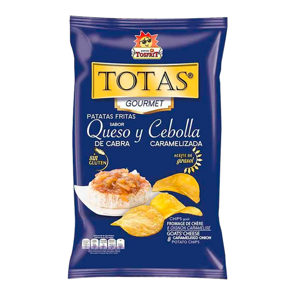 Batata Frita Lisa Tosfrit Queijo Cabra E Cebola 130Grs (Cx9)