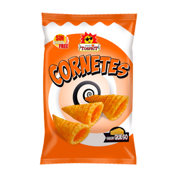 Snack Tosfrit Cones Sabor A Queijo 95Grs (Cx12)