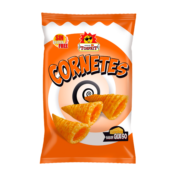 Snack Tosfrit Cones Sabor A Queijo 95Grs (Cx12)