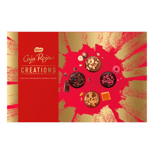 Bombons Caja Roja Creations Nestle 186Grs (Cx8)