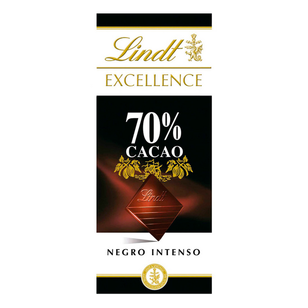 Chocolate Negro Lindt Excellence 70% Cacau 100Grs
