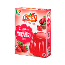 Condi Gelatina Morango 2X85Gr (Cx12)