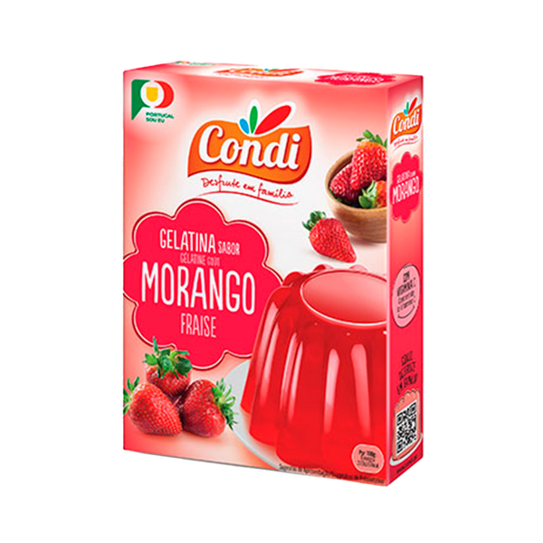 Condi Gelatina Morango 2X85Gr (Cx12)