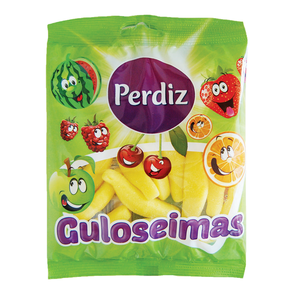 Perdiz Goma Bananas 100 Grs (Cx18)