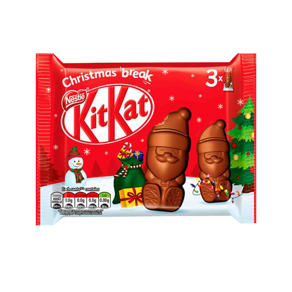 Nestle Chocolate Kit Kat Pai Natal 3X29Grs (Cx20)