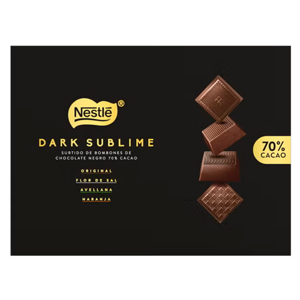 Nestle Bombons Dark Sublime 70% 145Grs (Cx8)