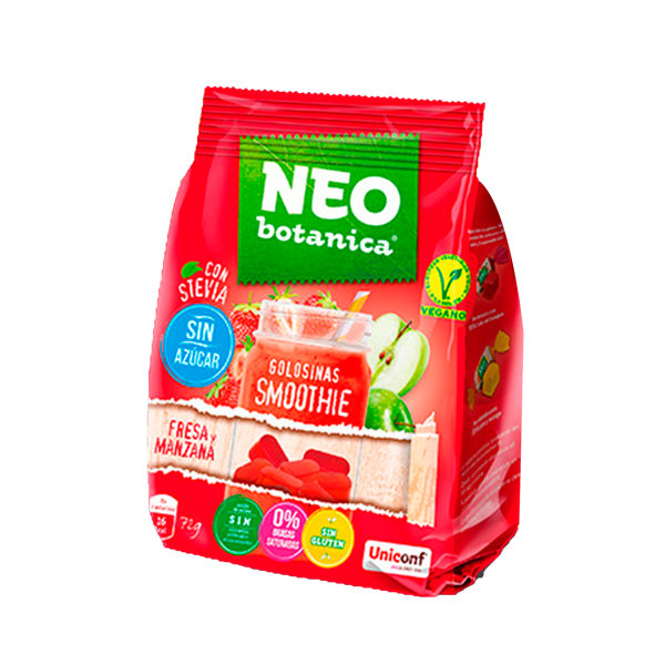 Neo Botânica Batido de Stevia Fresa y Manzana 80Grs (Cx12)