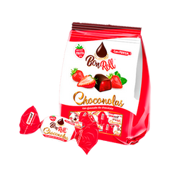 Bon Roll Choconolas De Morango 80Grs (Cx12)