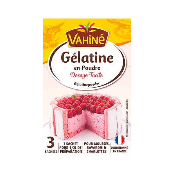 Gelatina en Polvo Vahine Pct 18Gr X12/Cx