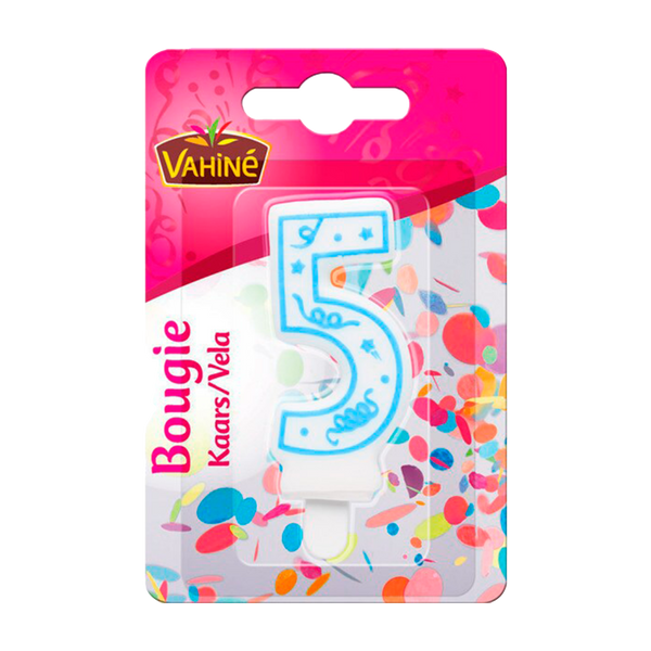 Vahine Velas Adulto Nº5 Blister X12/Cx