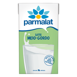 Leite Parmalat Meio Gordo Pct 1 Litro (Cx6)