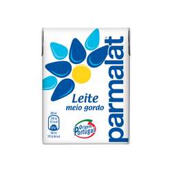 Leite Parmalat Meio Gordo Pct 200Ml (Cx27)