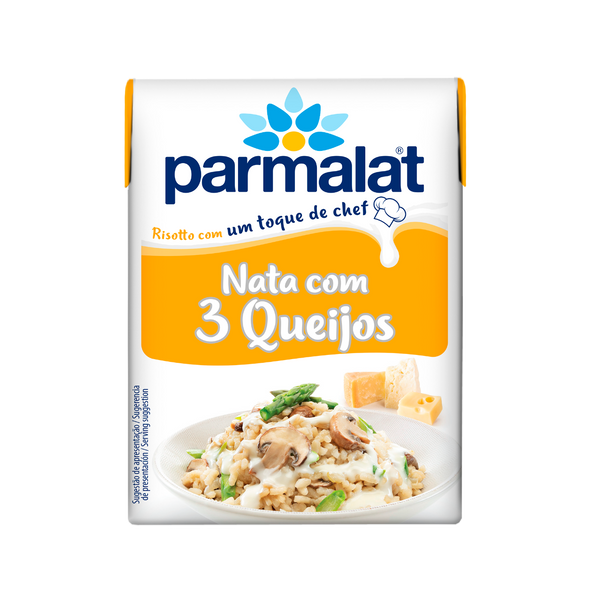 Nata Parmalat C/3 Queijos Pct 200Ml (Cx27)