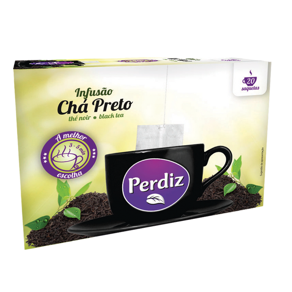 Perdiz Chá Preto Pct 20Saq (Cx24)