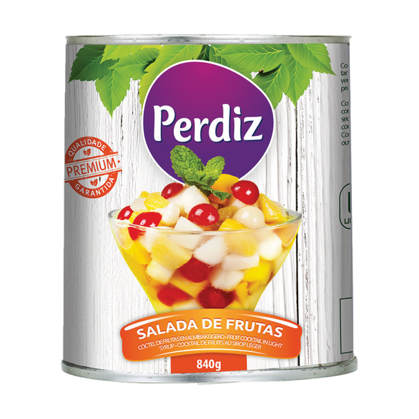 Perdiz Salada De Fruta Lata 840Grs (Cx12)