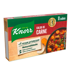 Knorr Caldo Carne Familiar 8 Cubos  80Grs (Cx24)