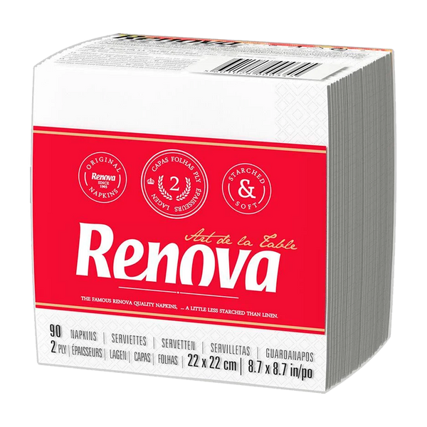 Guardanapo Renova Tipo B 2F 22X22 Maço 90Und (Cx36)