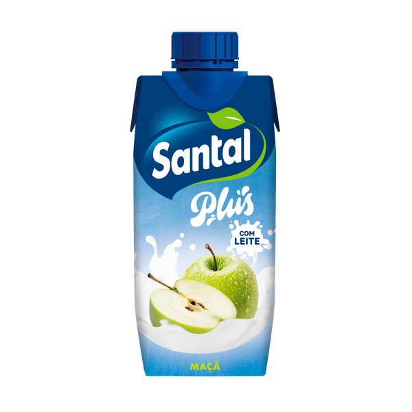 Santal Plus Maça 330Ml (Cx18)