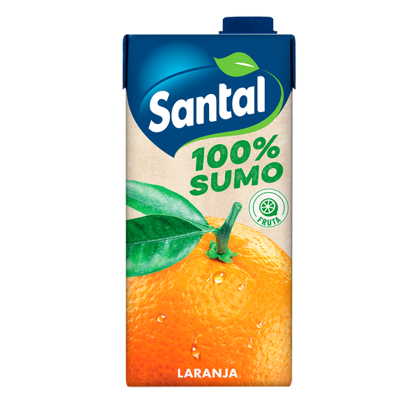 Santal 100% Laranja 1 Litro (Cx6)