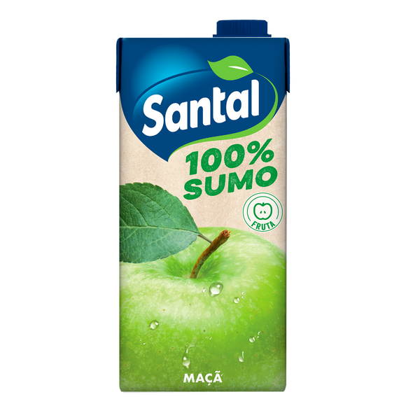 Santal 100% Maça 1 Litro (Cx6)